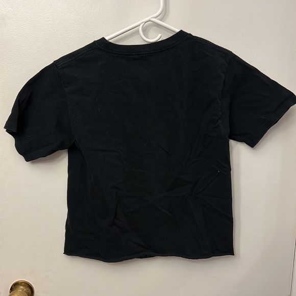 Selena Women’s Crop T-shirt Black Size Small - Picture 4 of 4